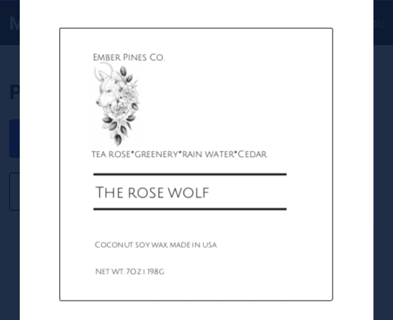The Rose Wolf